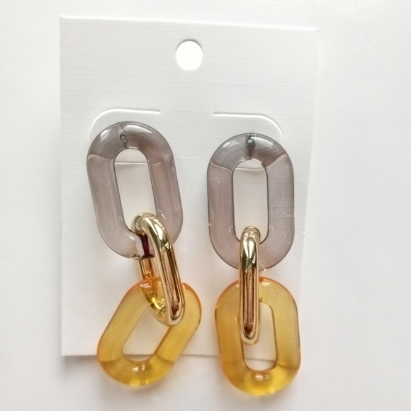 Fashion Jewelry Chain Dangle Earrings - Picture 2 of 5